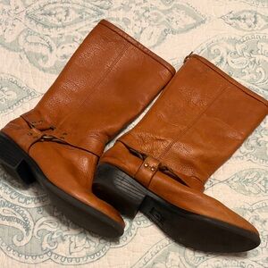 Frye Kids Boots in Rich Brown